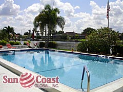 Bimini Apts Community Pool and Canal